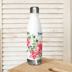 Hibiscus Stainless steel water bottle