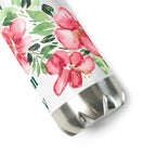 Hibiscus Stainless steel water bottle