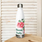 Hibiscus Stainless steel water bottle