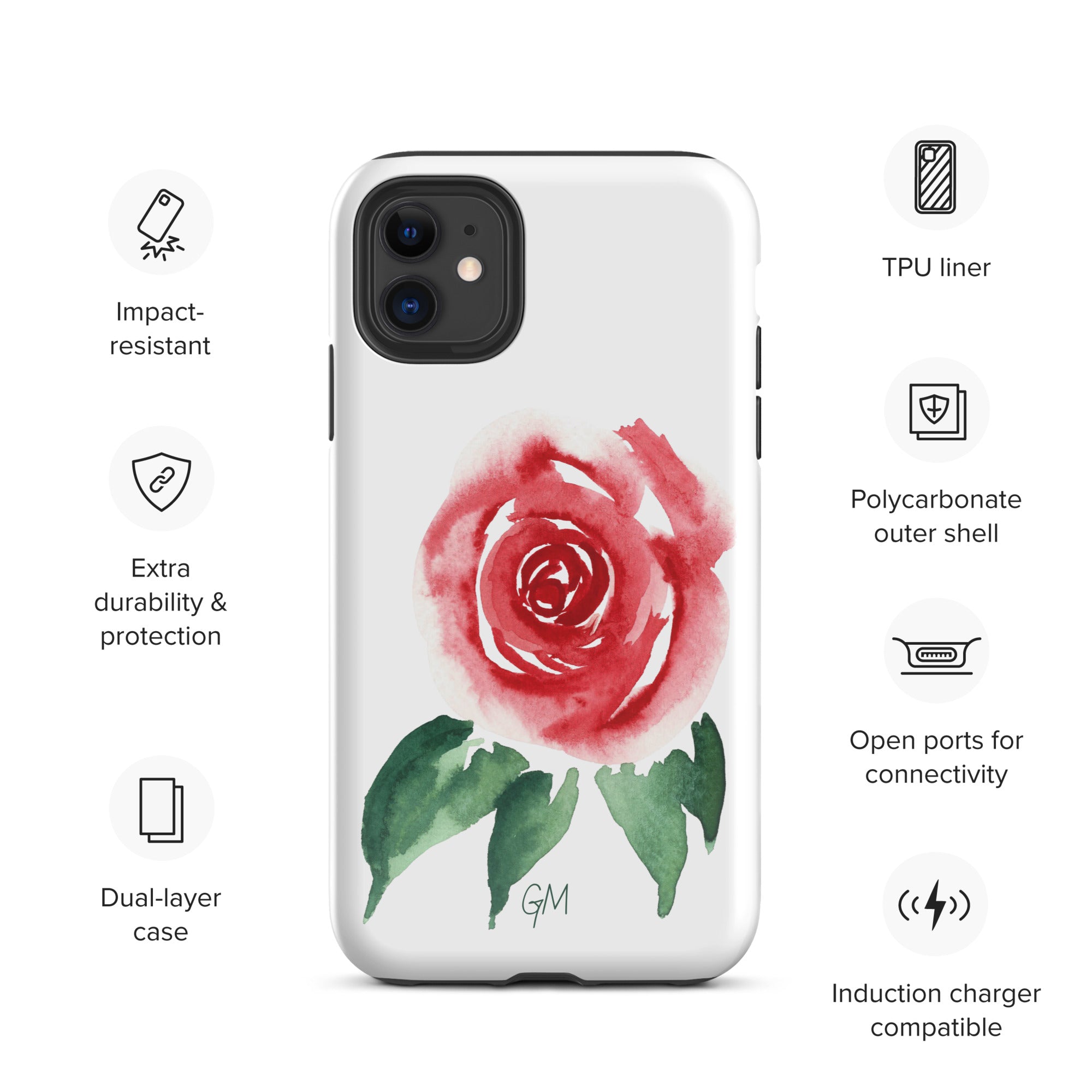 Roses Tough Case for iPhone® with